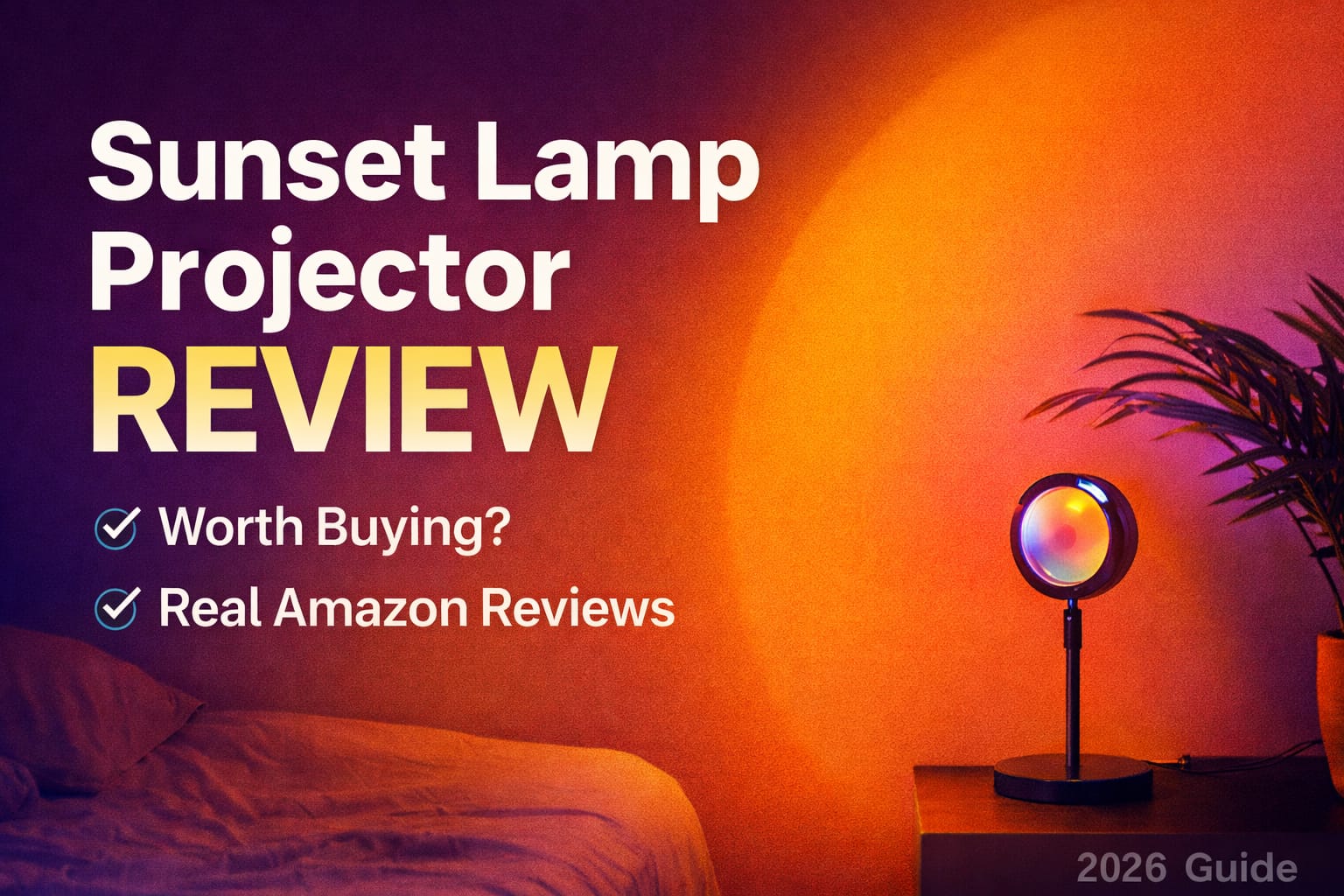 Sunset Lamp Projector Review (2026): Is This Viral Light Actually Worth It?